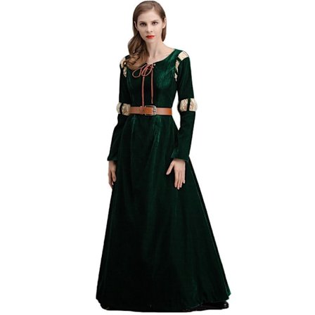 2024 Disney Rohkea Merida Prinsessa Aikuisten Mekko Elokuva Mekko Cosplay Juhlat XL
