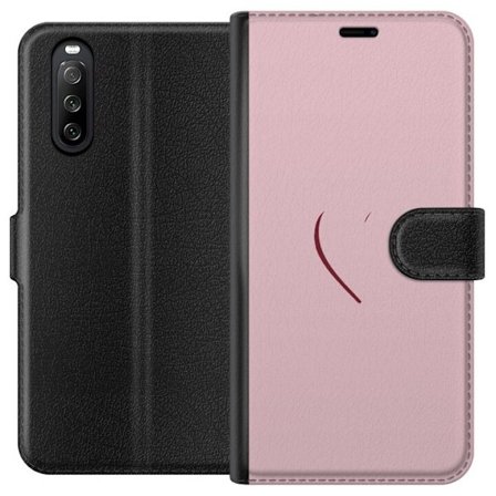 Kompatibelt Lommeboketui til Sony Sony Xperia 10 III SoftPinkLove