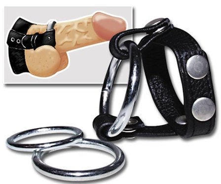 You2Toys: Leather Strap - Sexleker Vuxen: Fleshlight, penisring, hylser & pumper