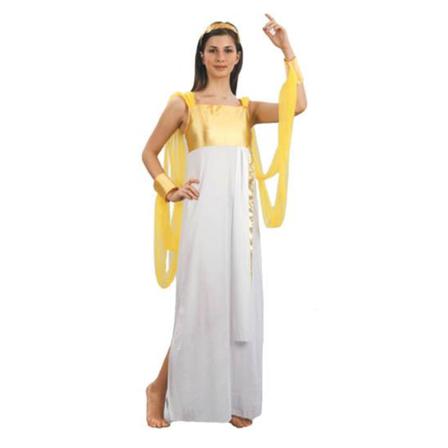 Athena Gudinna Maskeraddräkt Vit One Size