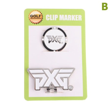 Golfmarkör Magnet Golftillbehör Kepsbricka Markörklämma Accessoar B one size B