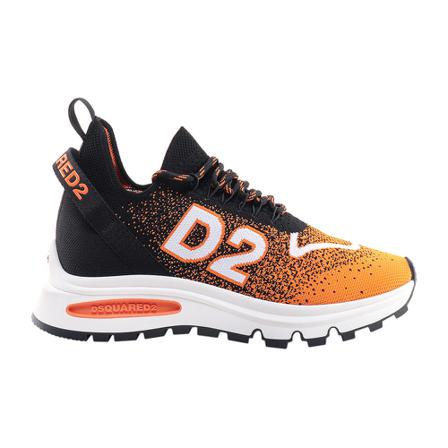 Dsquared2 Sneakers , Oranje , Heren , Maat: 45 EU