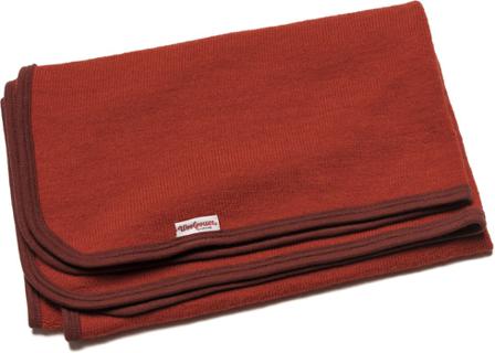 Woolpower - Kids Blanket 400 merinovillapeitto - Autumn Red