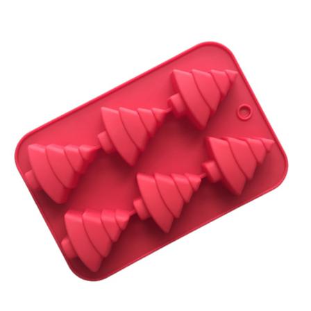 1st Julgranssilikonformar 6 Håliga Molds