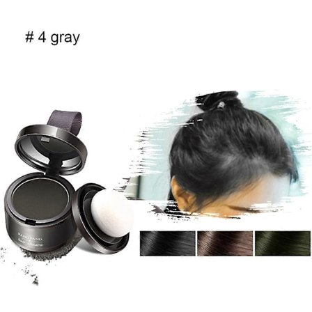 Hårlinjepudder til dækning af udgroninger og makeup concealer til tyndt, luftigt hår