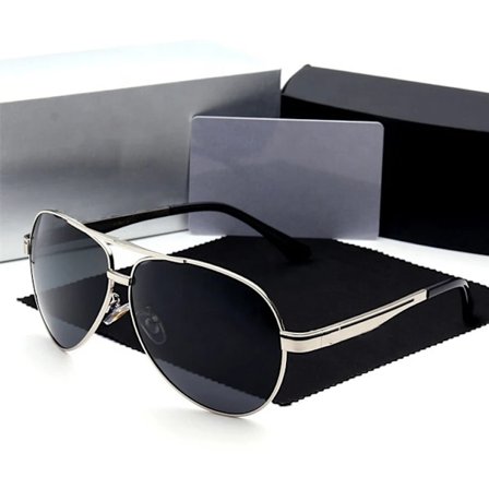 2024 Fashion solbriller herre store stel polariserede kørespejl solbriller