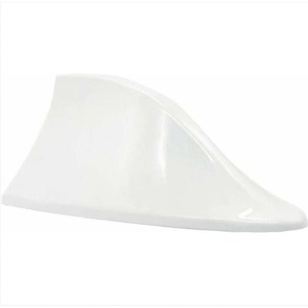 Universal Bilhajfena Antenn för Bil - FM-Radioantenn (Vit)