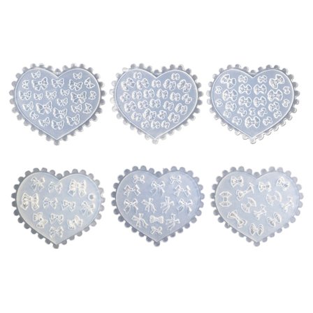 Bågformad form Nail Art Carving Form Lämplig för Nail Art Dekoration Tillbehör Nagelmall Nagelverktyg