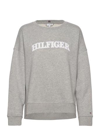 Rlx Tonal Hilfiger O-Nk Swtshirt Sweat-shirt Genser Grå Tommy Hilfiger