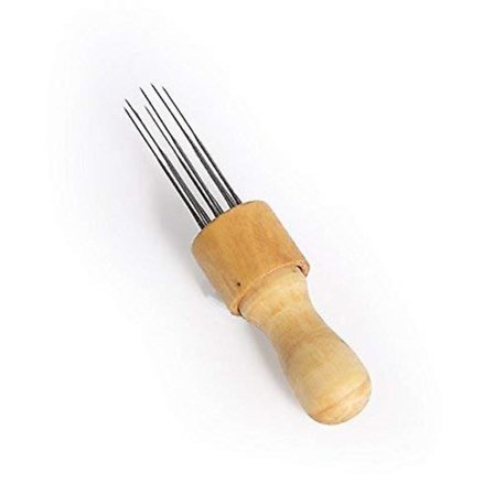 Diy filtstygnsverktyg med massivt trähandtag Filtningsverktyg mer effektivt (filtstygnsverktyg med massivt trähandtag)