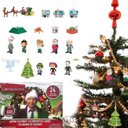 Julkalender 2024, National Lampoons Holiday, 24 Dagars Julnedräkningspynt Christmas