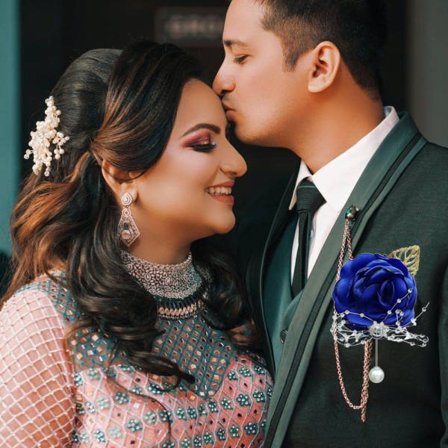 IC Hääpuvun rannekorsetti, käytetään juhlan ja häiden koristeluun.