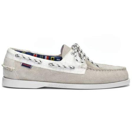 Sebago, Moccasin Wit, Heren, Maat:42 EU,leer