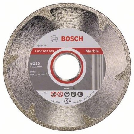 Bosch Best for Marble Diamantkapskiva 115x22,23mm, Maskintillbehör & förbrukning