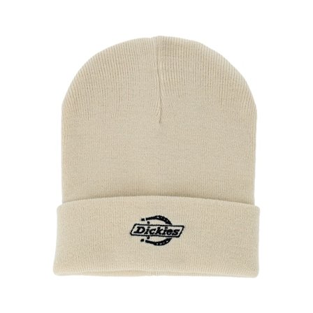 Dickies - Beige cuff Bonnet - Summerdale Beanie Wood Ash Cuff @ Hatstore