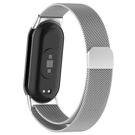 Xiaomi Smart Band 8/9 Watch Strap in Stainless Steel - Silver