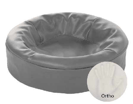 BiaBed - Biabed Ortho Round grå nr. 0 - 50 x 50 cm - Hund - Hundesenger & puter - Hundemadrasser & hundesenger - ZOO.no
