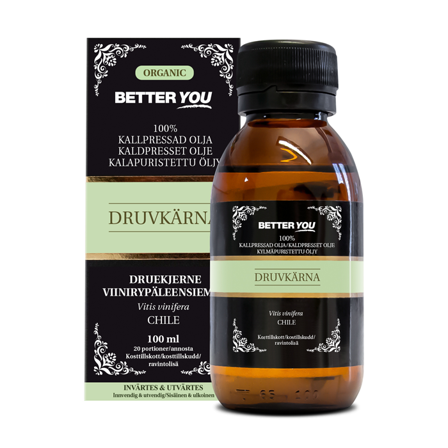 Better You Druekjerneolje Kaldpresset 100 ml
