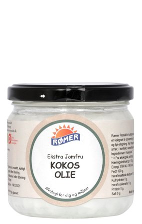 Rømer Kokosolie ekstra jomfru koldpresset Ø, Helse & Madvarer, Olier & Eddike, Kokosolie