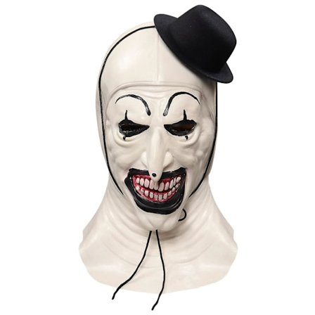 Terrifier 2 Art the Clown Skummel Maske Halloweenfest Maskerade Horrormasker (FMY)