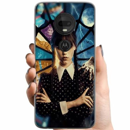 Motorola Moto G7 Tpu Mobilskal Wednesday Addams