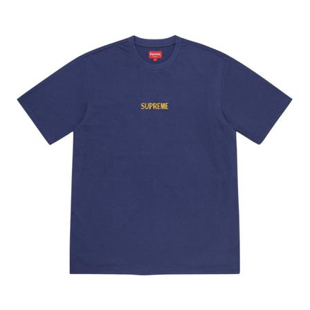 Supreme T-Shirts Blå, Herre