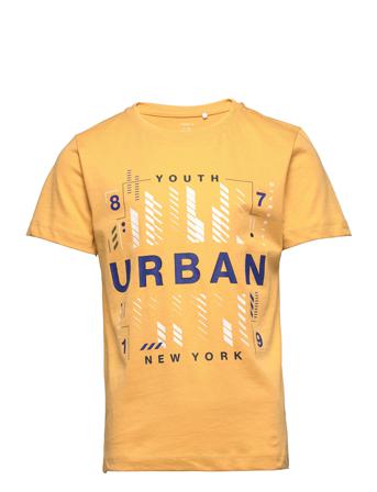 Nkmkonan Ss Top Camp T-shirt Orange Name It
