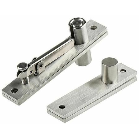 Pivothængsler i rustfrit stål, stærke pivothængsler til trædøre 360 graders akse