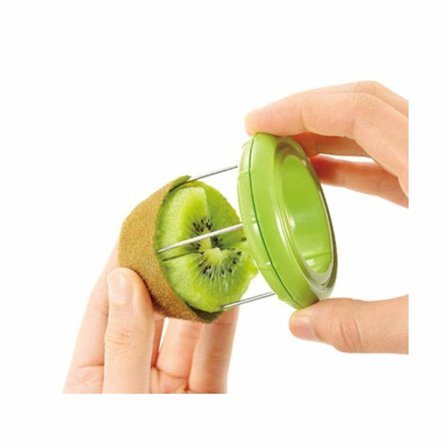 Kiwi-skreller - Skrell all frukt eller myk grønnsak enkelt og raskt Mango og Kimi Corer, Kiwi Fruit Spoon Kjøkkenverktøy_Grønn