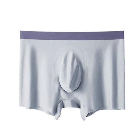 Herre Underbukser Boxer Briefs, Bomulds Komfort Bløde Boxer Briefs til Mænd, Fugttransporterende Åndbare