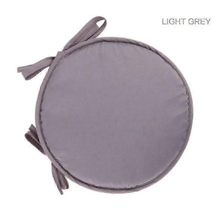 30/38 cm Yksivärinen Pehmeä Pyöreä Tuolin Istuintyyny Istuintyynyt Nauhoilla - Täydellinen