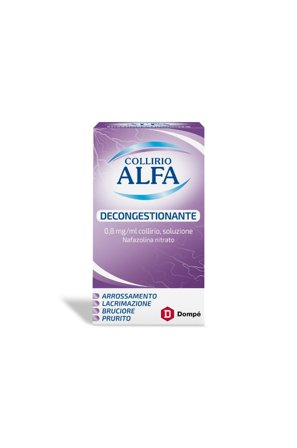 Collirio Alfa Decongestionante 0,8mg/ml 10ml