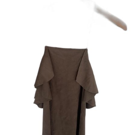 Klänning i mockaimitation