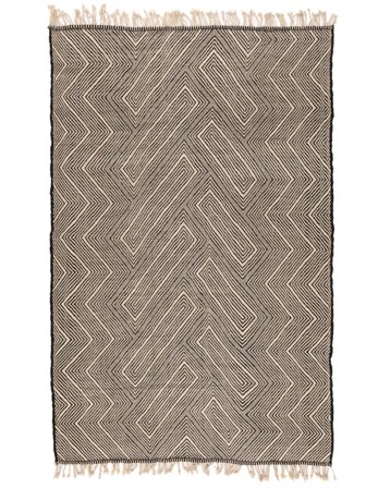 High Atlas Kelim Teppich 198X317 Wolle