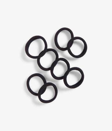 Hårstrikker 8-pk | Svart | Dame | Kappahl