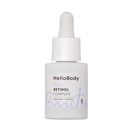 HELLO BODY Booster 1,2% Retinol Complex 15ml - Siero viso antirughe