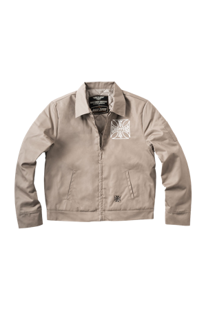 Työtakki West Coast Choppers OG Vuorattu Hiekanruskea L
