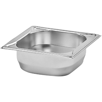 Kantin GN Patina 65mm rostfritt stål utan handtag