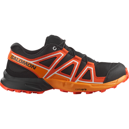 Salomon - Buty dla dzieci Obuwie Speedcross J - Black / Cherry Tomato