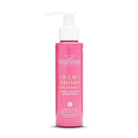 MATERNATURA Styling e Finish Crema Arricciante Capelli Ai Fiori D’Arancio 100ml - Crema Capelli Styling & Finish