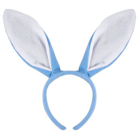 Kaninöron Diadem Ljusblå Barn