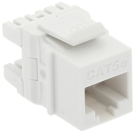 Eurolan 16B-U5-03WT Keystone-liitinyksikkö RJ45, Cat 5E UTP, Eurolan, Tietokoneet & internet