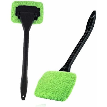 Långt handtag vindrutesputsningssats bilfönster glasrengörare torkare