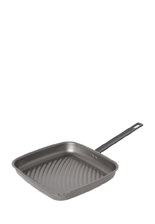 GRANBERG Grillpanna kolstål 26 cm Stekpannor Grå ONESIZE