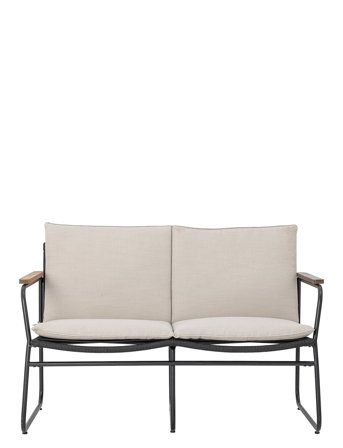 Bloomingville Hampton Sofa, Sort, Metal - Black - ONE SIZE