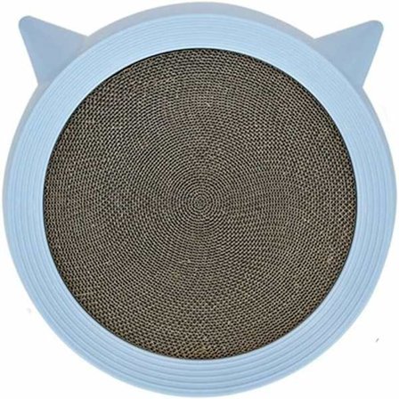 Kradsebræt til katte, bølgepap, slidstærkt slibebræt af pap til tykke katte, stor kradsebræt, seng, genbrug til møbler