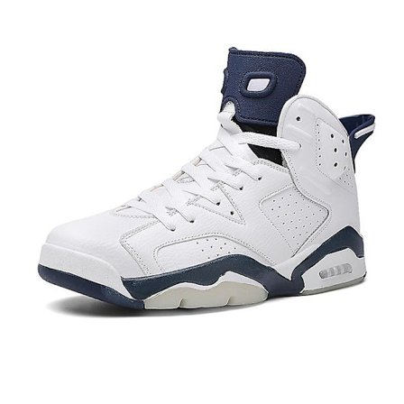 Herre Basketballsko Letvægts Åndbare Vandresko Atletiske Mode Sneakers 3Daj6