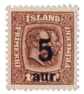 Island 1921-1922 - AFA 105 - Postfrisk