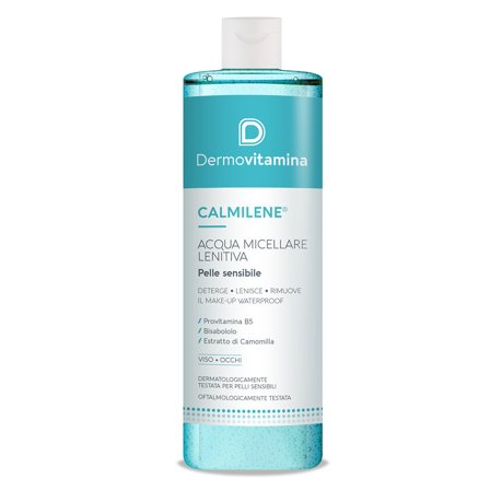 DERMOVITAMINA Calmilene Acqua Micellare Lenitiva 500ml - Acqua detergente viso
