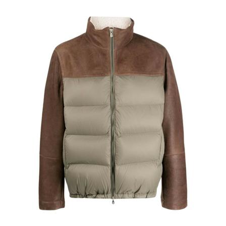 Brunello Cucinelli, Jacket Bruin, Heren, Maat:M